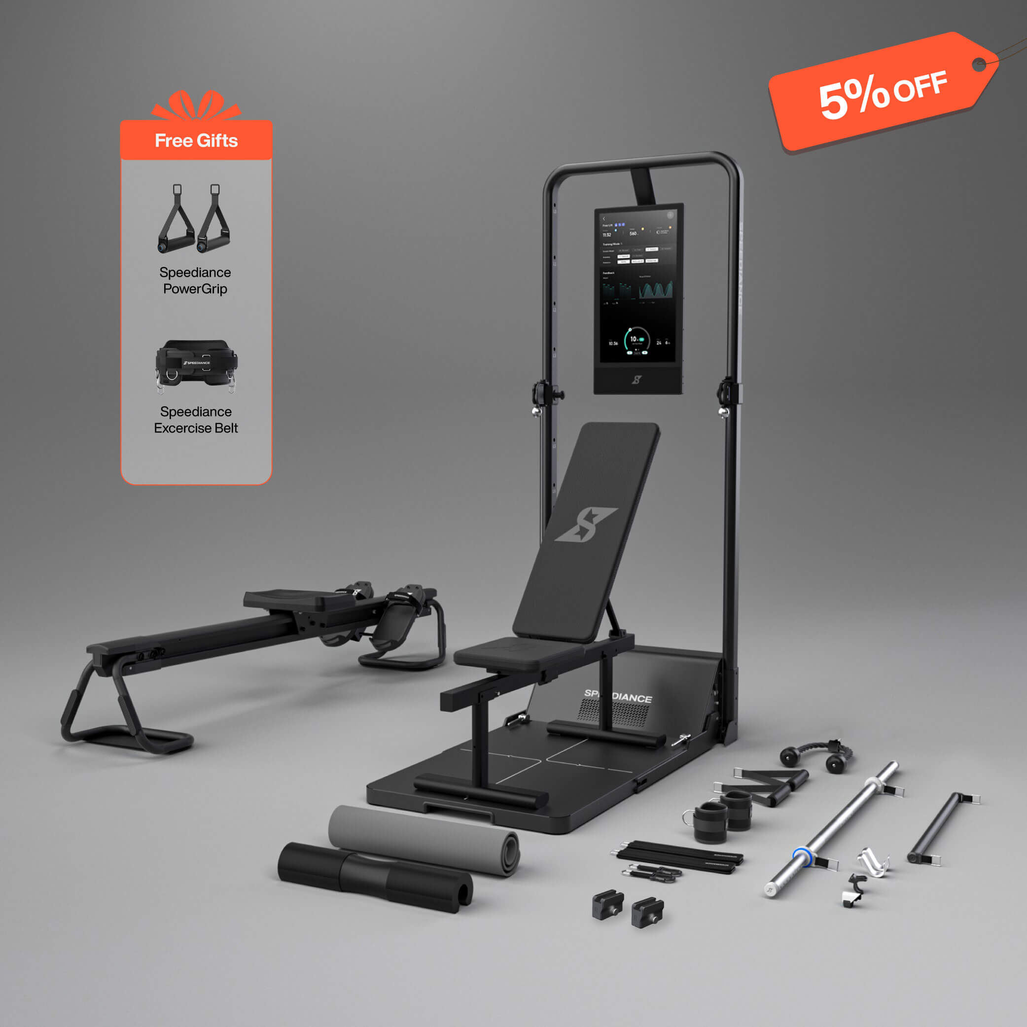 Gym Monster 2 Smart Home Gym Equipment with AI Training