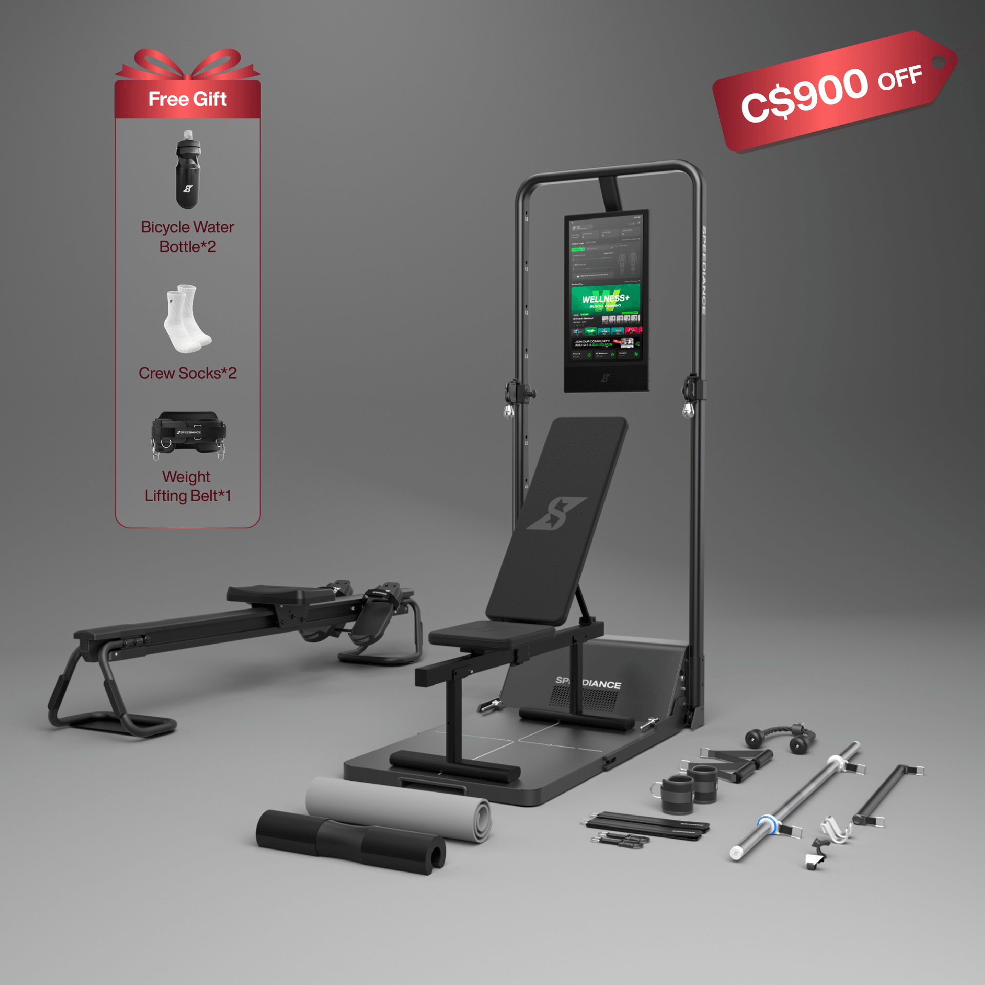 Gym Monster 2 Smart Home Gym Equipment with AI Training