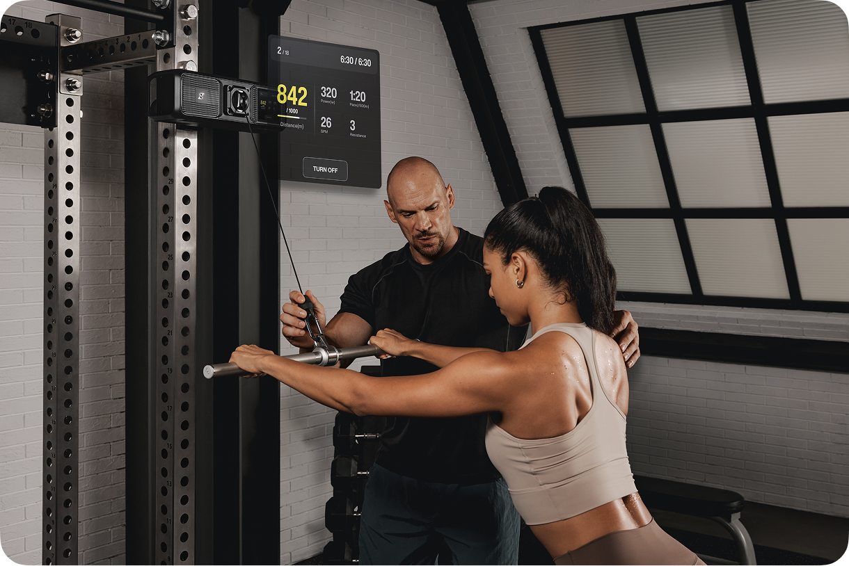 Gym Nano feedback during training